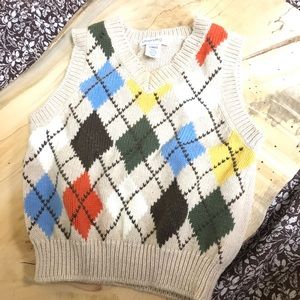Greendog 12 month baby sweater vest